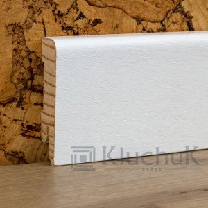 Плинтус шпон KLW50 mini белый